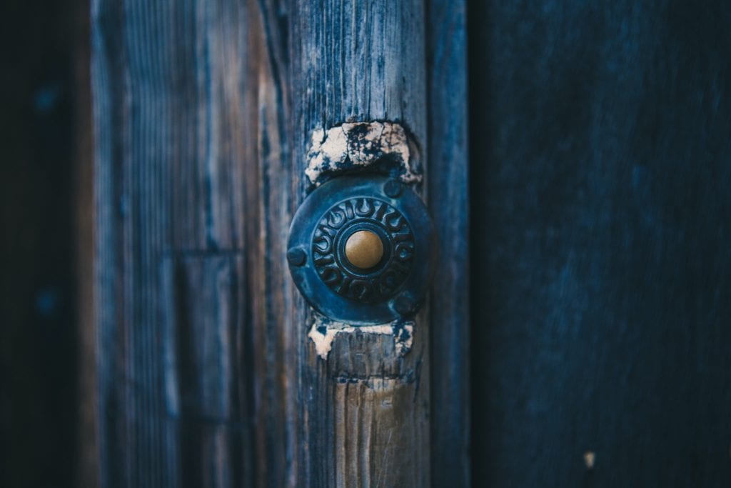 antique doorbell