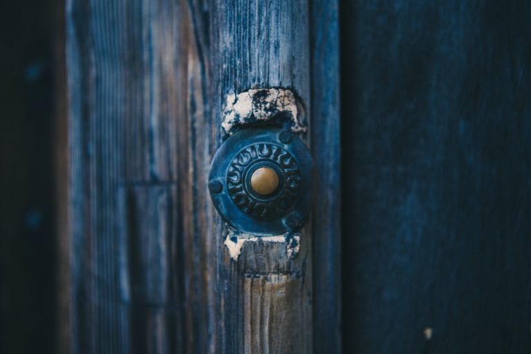 antique doorbell