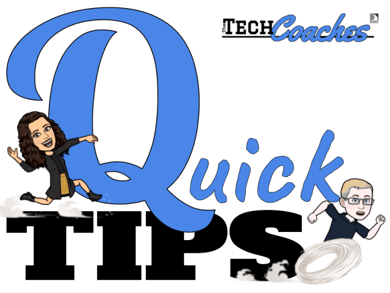 quick tip bitmoji logo