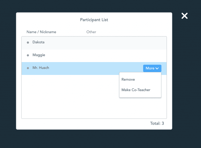 You can now add a co-teacher in Nearpod