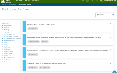 Using Item Banks in Schoology Assessments
